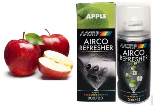MOTIP Airco Refreshers Légkondicionáló (légkondi) tisztító és frissítő alma illatú 150ml