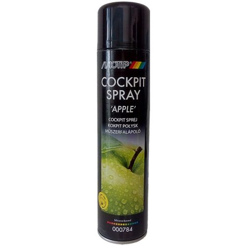 MOTIP Cockpit műszerfalápoló alma illatú spray 600ml