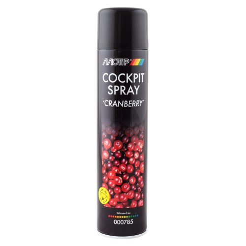 MOTIP Cockpit műszerfalápoló vörösáfonya illatú spray 600ml