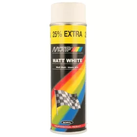 MOTIP RALLY Fehér matt festék spray 500ml
