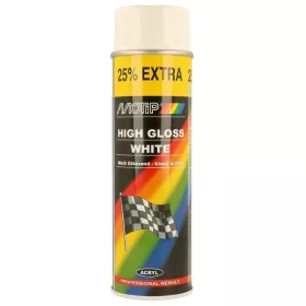 MOTIP RALLY Fehér fényes festék spray 500ml
