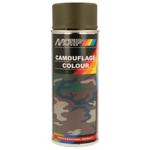 MOTIP CAMOUFLAGE (ÁLCÁZÓ FESTÉK) 400 ml - RAL6014 matt sárgásoliva