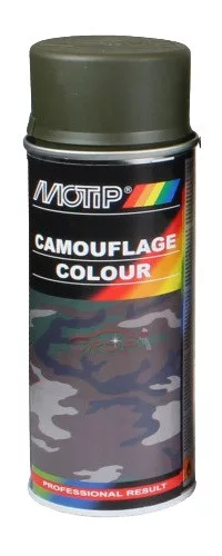 MOTIP CAMOUFLAGE (ÁLCÁZÓ FESTÉK) 400 ml - RAL 6014 matt sárgásoliva