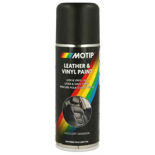 MOTIP Bőrfesték spray - fekete 200ml