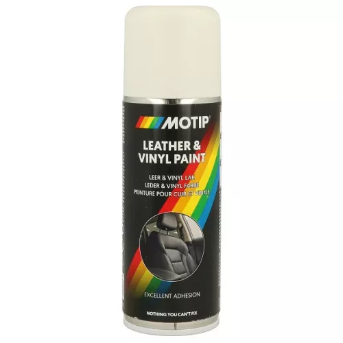 MOTIP Bőrfesték spray - RAL9010 fehér 200ml