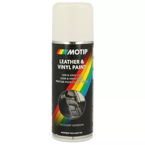 MOTIP Bőrfesték spray - RAL9016 fehér 200ml