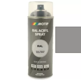   MOTIP Ipari festék spray RAL 7036 platinaszürke fényes 400 ml