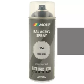 MOTIP Ipari festék spray RAL 7037 porszürke fényes 400 ml