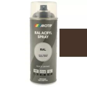   MOTIP Ipari festék spray RAL 8014 szépiabarna fényes 400 ml