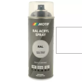   MOTIP Ipari festék spray RAL 9010 tiszta fehér fényes 400 ml