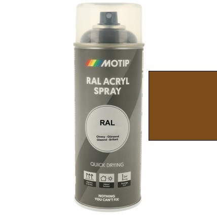 MOTIP Ipari festék spray RAL 1032 szalmasárga fényes 400 ml