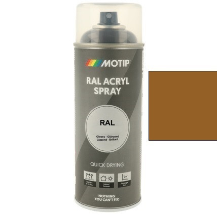 MOTIP Ipari festék spray RAL 1017 saffari sárga fényes 400 ml