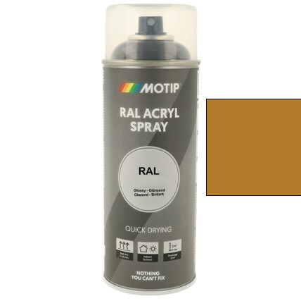 MOTIP Ipari festék spray RAL 1002 homok sárga fényes 400 ml