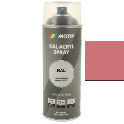 MOTIP Ipari festék spray RAL 3014 antikrózsaszín fényes 400 ml
