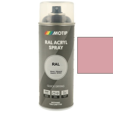 MOTIP Ipari festék spray RAL 3015 világos rózsaszín 400 ml