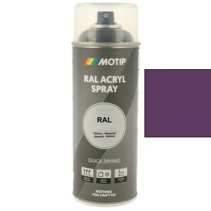 MOTIP Ipari festék spray RAL 4001 kékeslila fényes 400 ml