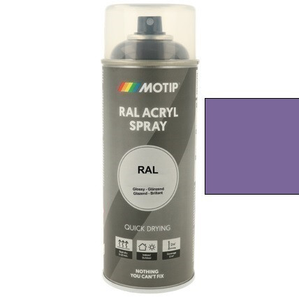 MOTIP Ipari festék spray RAL 4005 kékeslila fényes 400 ml