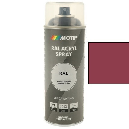 MOTIP Ipari festék spray RAL 4002 vörösviola fényes 400 ml