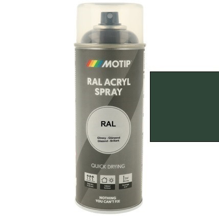 MOTIP Ipari festék spray RAL 6005 moszatzöld fényes 400 ml