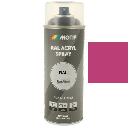MOTIP Ipari festék spray RAL 4010 világos bíbor 400 ml