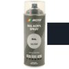 MOTIP Ipari festék spray RAL 5004 kékes fekete fényes 400 ml