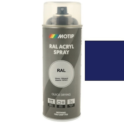 MOTIP Ipari festék spray RAL 5005 szignál kék fényes 400 ml