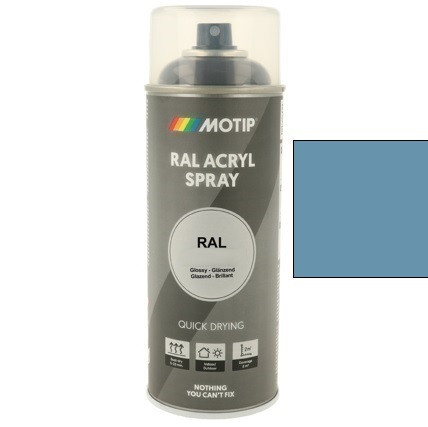 MOTIP Ipari festék spray RAL 5024 pasztel kék 400 ml