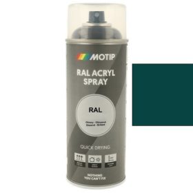MOTIP Ipari festék spray RAL 6004 kékeszöld 400 ml