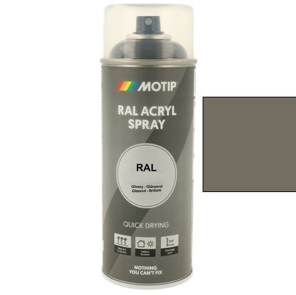 MOTIP Ipari festék spray RAL 7006 bézsszürke fényes 400ml