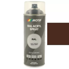 MOTIP Ipari festék spray RAL 8016 mahagónibarna 400 ml
