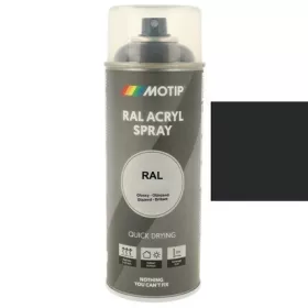MOTIP Ipari festék spray RAL 9011 grafitfekete 400 ml