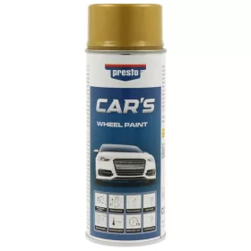 Presto Car's arany keréktárcsa festék 400ml