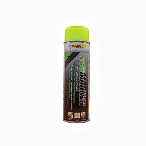 ColorMark ECOMARKER környezetbarát jelölő spray fluor sárga 500ml