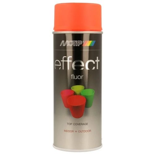MOTIP DECO EFFECT Flour piros/narancs színű festék 400ml