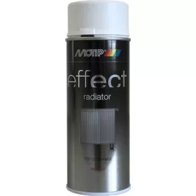   MOTIP DECO EFFECT Radiátor festék 110˚C-ig matt fehér 400ml