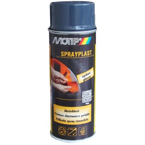 MOTIP SPRAYPLAST Lehúzható sötétszürke festék 400ml