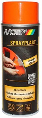 MOTIP SPRAYPLAST Lehúzható narancssárga festék 400ml