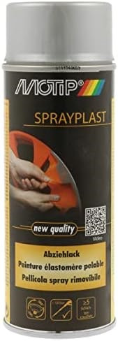 MOTIP SPRAYPLAST Lehúzható EZÜST SELYEMFÉNYŰ festék 400ml