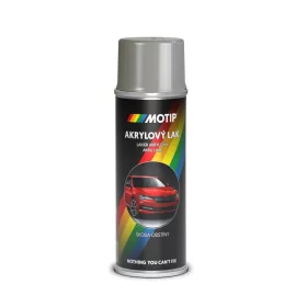  MOTIP AUTO-COLOR SKODA acélszürke metál fényes festék spray 200ml
