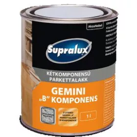  Supralux GEMINI 2 komponensű parkettalakk - "B", 0.63 l