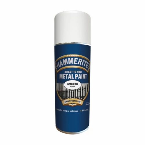 Hammerite Fényes Festék Spray 400ml - Fehér