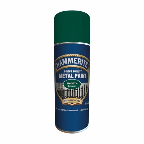 Hammerite Fényes Festék Spray 400ml - Sötétzöld
