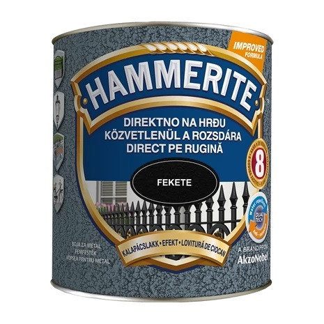 Hammerite festék - Kalapácslakk - Fekete 2,5 l
