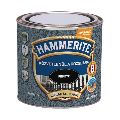 Hammerite festék - Kalapácslakk - Fekete 250 ml