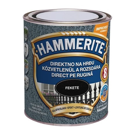 Hammerite festék - Kalapácslakk - Fekete 750 ml