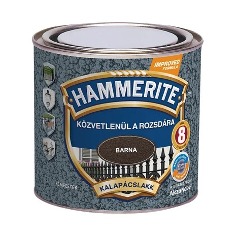 Hammerite festék - Kalapácslakk - Barna 250 ml
