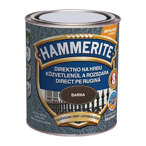 Hammerite festék - Kalapácslakk - Barna 750 ml