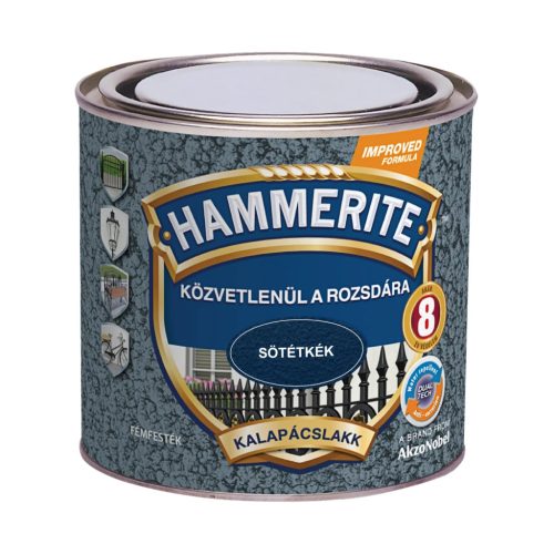 Hammerite festék - Kalapácslakk - Sötétkék 250 ml