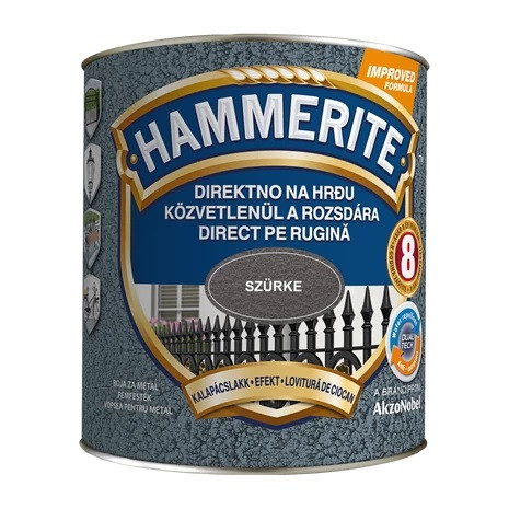 Hammerite festék - Kalapácslakk - Szürke 2,5 l