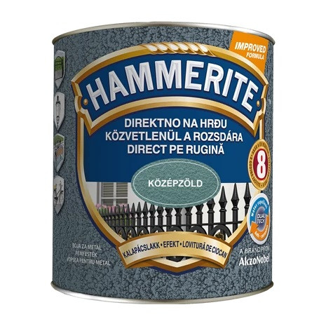 Hammerite festék - Kalapácslakk - Középzöld 2,5 l